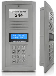 ELFON OP-SL255-P - Digitális kaputelefon panel, szürke szín - Elfon (EC-OSL255-P)