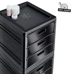  Ceriotti My Black Fodrászkocsi 6 Fiókkal És Innovatív Kerekekkel