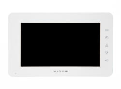 VIDOS M12W - Videó kaputelefon monitor, 7" LCD - Vidos (EC-27070)
