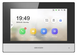 Hikvision DS-KH6320-WTE1 - IP kaputelefon monitor, 2. generációs 7" TFT LCD, PoE - Hikvision (EC-23986)