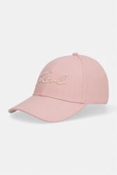 Karl Lagerfeld șapcă pentru femei din bumbac K/SIGNATURE PPYA-CAD019_30X (A1W33069)