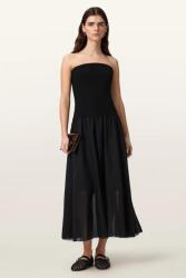 AllSaints rochie bodycon cu vâscoză TEGAN 9BY2-SUDZYR_99X (W183DE)