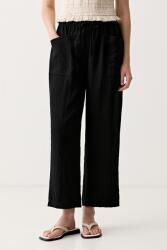 United Colors of Benetton pantaloni straight pentru femei, cu vâscoză PPY2-SPD14U_99X (4O42DF0BP)