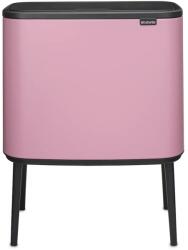 Brabantia coș de gunoi din oțel acoperit cu pulbere 11 + 23 l 99KK-KNUZZF_30X (255328) Cos de gunoi