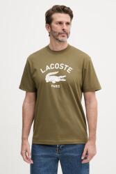 Lacoste t-shirt férfi pamut - zöld L - answear - 18 990 Ft