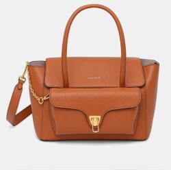 Coccinelle shopper női bőr DOUBLE BEAT - narancssárga Univerzális méret