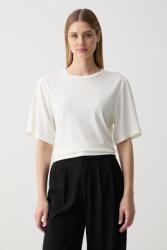 Sisley t-shirt női viszkózzal - bézs L