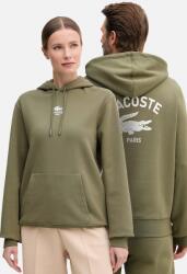 Lacoste kapucnis melegítőfelső pamut - zöld XXL - answear - 44 990 Ft