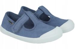 FLOSSY Barefoot Flossy tornacipő farmer papucs cserélhető tornacipő fehér talp R27 (142 - JEANS)