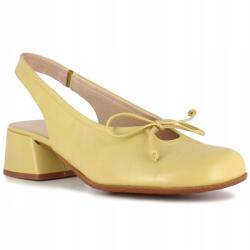 Wonders Női Félcipő nyitott sarokkal Wonders D-2403 Sauvag Amber Bőr MÉRET. 40 (D-2403 SAUVAG AMBER)