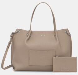 Giorgio Armani vászontáska női műbőr - bézs Univerzális méret