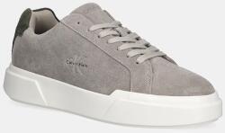 Calvin Klein bőr sportcipő CHUNKY CUPSOLE LACEUP SU - szürke Férfi 46