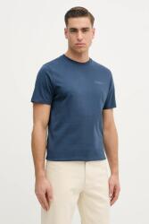 Hackett London pamut póló - kék S - answear - 16 090 Ft