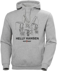 Helly Hansen Férfi kapucnis pulóver Helly Hansen szürke kenguru sportos alkalmi (78380_970)