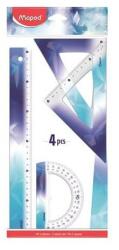 Maped Arctic Jégvilág hajlékony vonalzó készlet - 4 darabos (CW-981899)