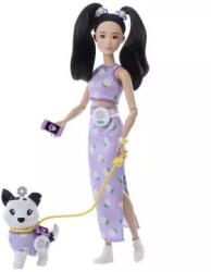 Mattel Kiskedvenc Divatduó Baba és Kutyus - Lila Szett