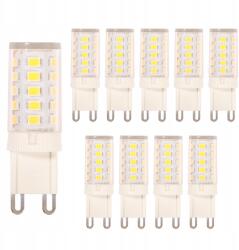  10PCS Led Light Bulb G9 3W AC220V Meleg Fehér Lámpa 410 Lm