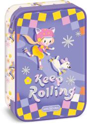 Ars Una Keep Rolling többszintes tolltartó (51345303) - grapa