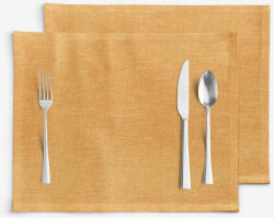 Goldea suporturi farfurii decorative peru - auriu - 2 buc 30 x 40 cm Fata de masa