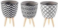 Decorer Set 3 ghivece flori 10.5x14.5 cm (A61.00.21deco)