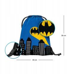 Grooters Baagl A-31435 Batman kék, papucstáska óvodásoknak, 30x36cm (8595689314354)