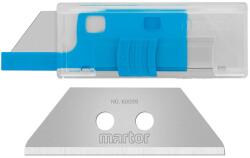 MARTOR Rezerva pentru cutter, lama trapezoidala, varf rotunjit, MARTOR 60099, 10 buc/set