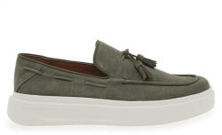 Renato Garini Loafers Bărbătești din Piele Întoarsă în Culoare Verde W57002682754 (W57002682754)