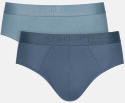 Sloggi Slipuri pentru bărbați Sky blue/navy 2Pachet 10226740-M007 (10226740-M007)