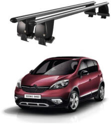  Bare transversale aluminiu pentru Renault Scenic XMOD 2009-2013, plafon neted (240526-3)