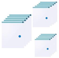 Procart Saci pentru vidat, reutilizabili, 3 dimensiuni, transparenti, set 15 bucati (HP04)