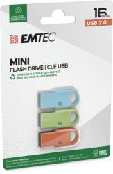 EMTEC 16GB 3-Pack ECMMD16GD25P3 Memory stick