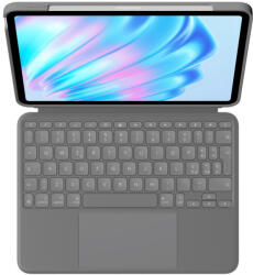 Logitech Combo Touch, QWERTY, Olasz, Érintőpad, 1, 8 cm, 1 mm, Apple (920-012633) - scom