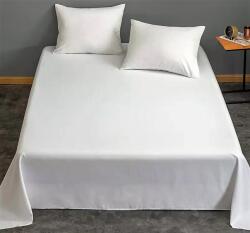 Kotonia Home Cearsaf de pat Kotonia Home Hotel, Ranforce 100% bumbac, alb 220x240 cm (000336-240)