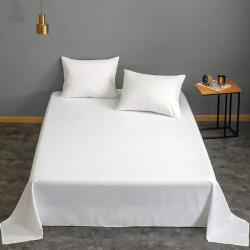 Kotonia Home Cearsaf de pat Kotonia Home Hotel 100% bumbac Percale, Alb, 240x260 cm (001841-240)