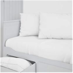 Kotonia Home Cearsaf de pat 1 persoana Kotonia Home Hotel, Ranforce 100% bumbac, alb 150 x 240 cm (000336-150)