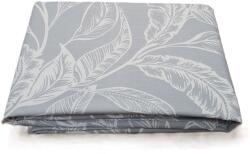 Kotonia Home Fata de masa Kotonia Home Exotic - 100% bumbac, 160x180 cm, creton impermeabil, frunze gri (003940-160) Fata de masa