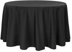 Kotonia Home Fata de masa Kotonia Home - rotunda cu diametrul 280 cm, blackout, negru, 280 cm, 100% Poliester (004291) Fata de masa