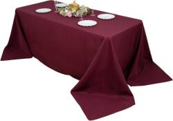 Kotonia Home Fata de masa Kotonia Home - 180x300 cm, Damasc Saten DeLux, 100% bumbac, burgundy (002248) Fata de masa
