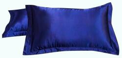 Kotonia Home Set 2 fete de perna Kotonia Home Damasc Saten DeLux, 50×70 cm, 100% bumbac, bleu royal (004512-50-1) Lenjerie de pat