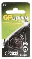 GP Batteries GP CR2032 lítium gombelem 1db/bliszter (B15322) (B15322) - firstshop