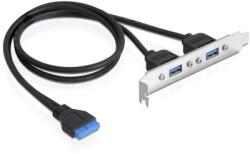 Goobay 95369 Hátlapi kivezetés 2x USB 3.0 port (95369)