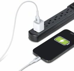 StarTech - 1 m-es USB-A - USB-C töltőkábel, USB-A - Type-C gyorstöltő kábel, 3A, USB 2.0 adatátvitel, fehér - (USB2AC1MNCWHE) (USB2AC1MNCWHE)