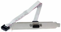 StarTech - 40 cm-es 9 tűs soros csatlakozó - 10 tűs alaplapi csatlakozó - PLATE9M16 (PLATE9M16)