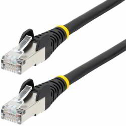 StarTech - 2 m-es CAT6a Ethernet kábel - NLBK-2M-CAT6A-PATCH (NLBK-2M-CAT6A-PATCH)