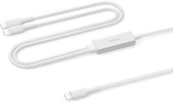 Belkin - BoostCharge Pro Fonott USB-C - kettős USB-C kábel 140W - CAC004HQ1.5MWH (CAC004HQ1.5MWH)