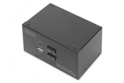 Assmann Assmann-DIGITUS KVM kapcsoló, 2 portos, dupla kijelzős, 4K, HDMI - DS-12860 (DS-12860)