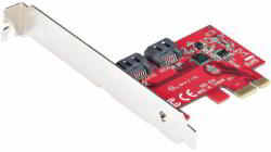 StarTech - SATA PCIe kártya - 2 portos PCIe SATA bővítőkártya - 2P6G-PCIE-SATA-CARD (2P6G-PCIE-SATA-CARD)