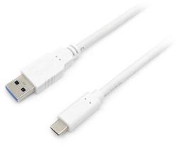Equip Átalakító Kábel - 128364 (USB-C 3.2 Gen1 to USB-A, apa/apa, fehér, 2m) (128364) - firstshop
