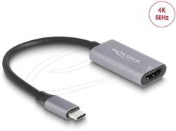 Delock - Adapter USB Type-C apa - HDMI anya (DP Alt Mód) 4K 60 Hz HDR és HDCP kiegészítéssel - 60020 (60020)