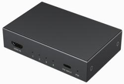 Gembird - 4K HDMI elosztó, 4 porttal - DSP-HDMI4K-4P-01 (DSP-HDMI4K-4P-01)